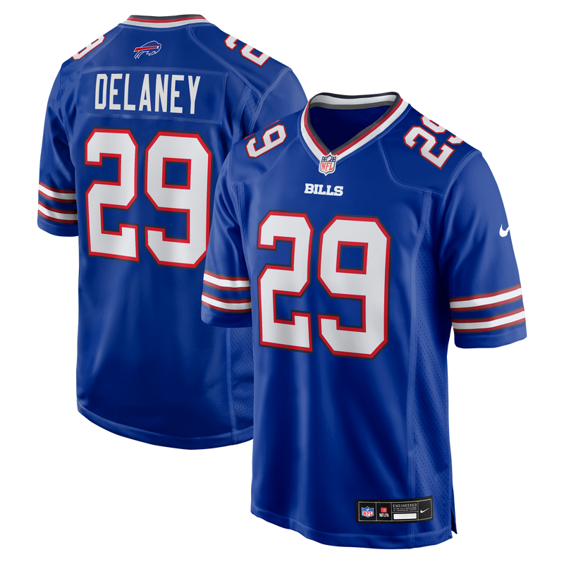 Buffalo Bills Dee Delaney Royal jersey – view 1