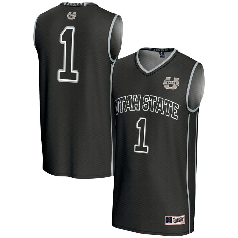 Utah State Aggies Black jersey – view 1