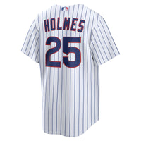 Chicago Cubs Clay Holmes White jersey – view 6