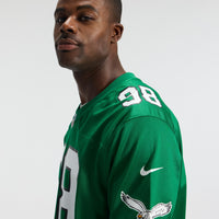 Philadelphia Eagles Jalen Carter Green jersey – view 11