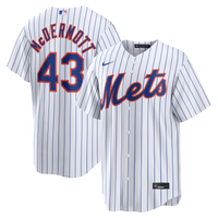 New York Mets Chayce McDermott White jersey – view 2
