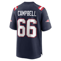 New England Patriots Will Campbell Navy jersey – view 4