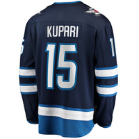 Winnipeg Jets Rasmus Kupari Navy jersey – view 4