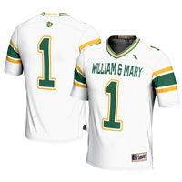 William & Mary Tribe White jersey – view 1