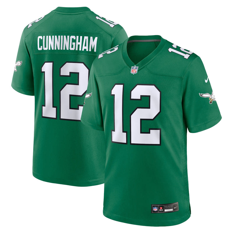 Philadelphia Eagles Randall Cunningham Kelly Green jersey – view 1