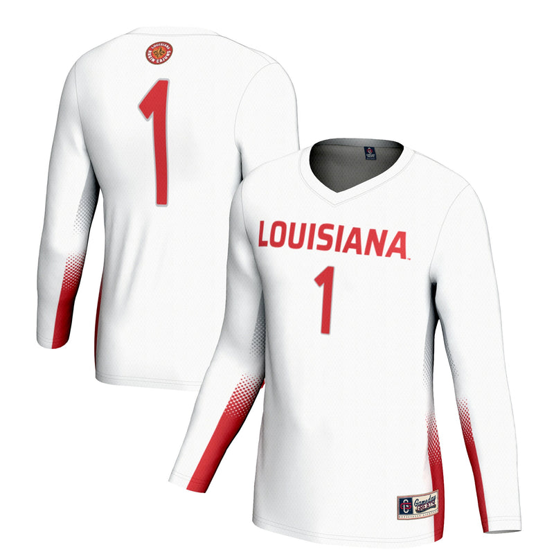 Louisiana Ragin' Cajuns White jersey – view 1