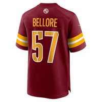 Washington Commanders Nick Bellore Burgundy jersey – view 4