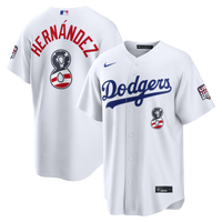 Los Angeles Dodgers White jersey – view 2