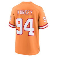 Tampa Bay Buccaneers Calijah Kancey Orange jersey – view 4