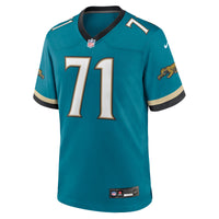 Jacksonville Jaguars Tony Boselli Teal jersey – view 3