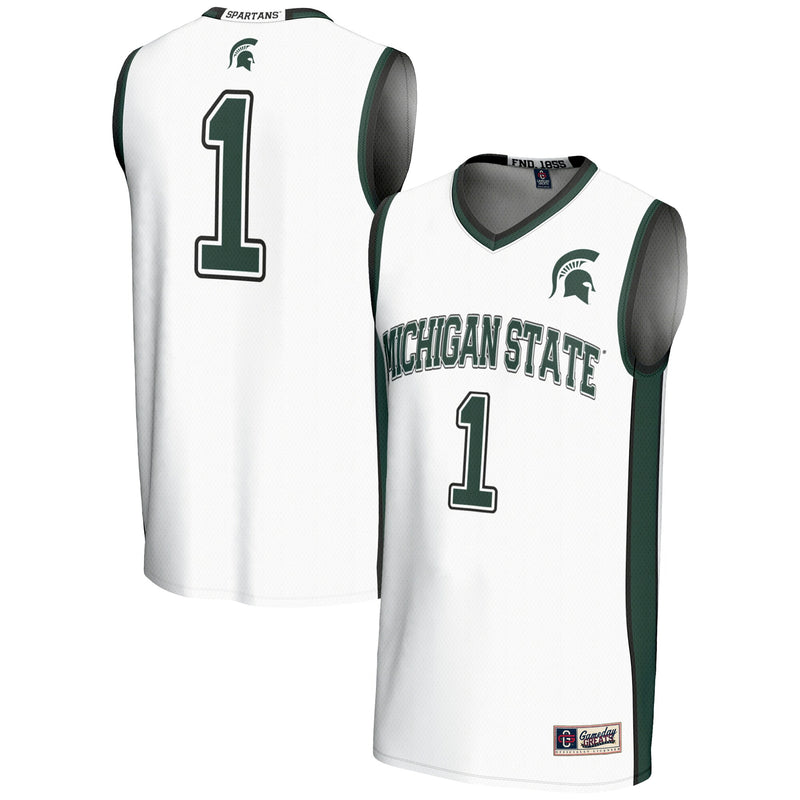 Michigan State Spartans White jersey – view 1