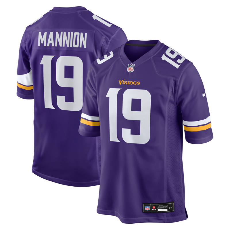 Minnesota Vikings Sean Mannion Purple jersey – view 1