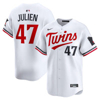 Minnesota Twins Edouard Julien White jersey – view 1