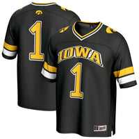 Iowa Hawkeyes Lightweight Collegiate Black jersey – view 2