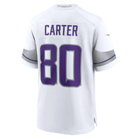 Minnesota Vikings Cris Carter White jersey – view 4