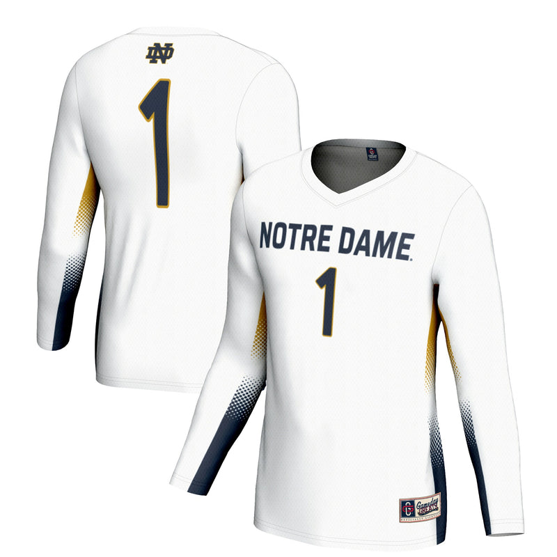Notre Dame Fighting Irish White jersey – view 1