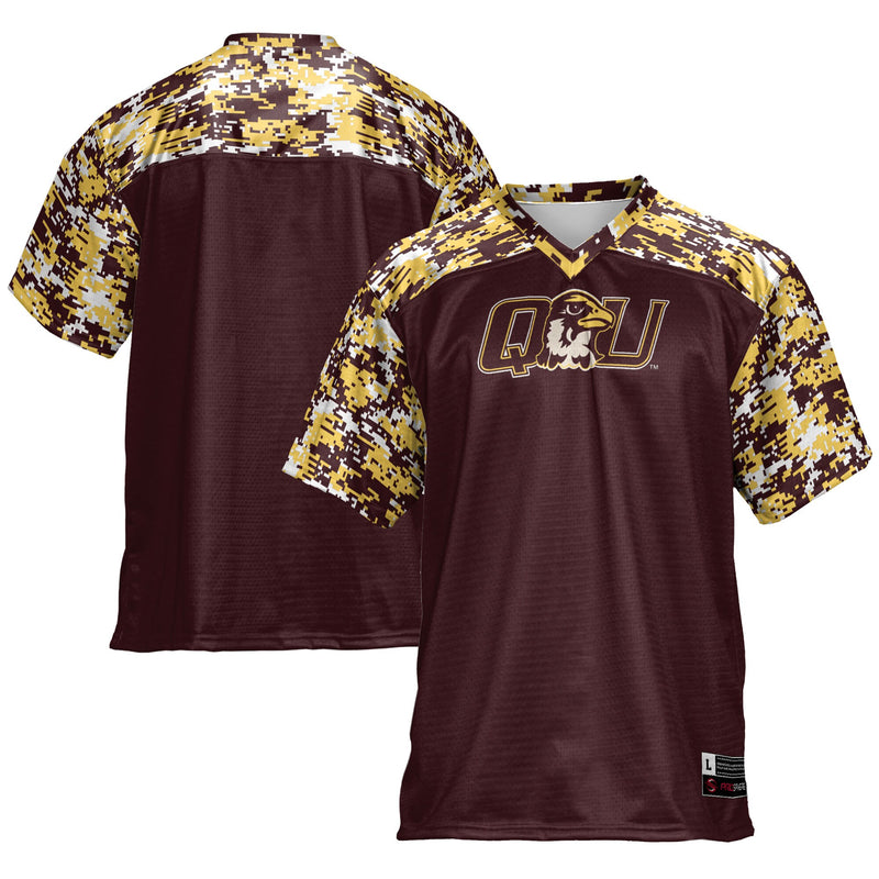 Quincy Hawks GameDay Greats Brown jersey – view 1