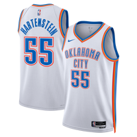 Oklahoma City Thunder Isaiah Hartenstein - White jersey – view 1