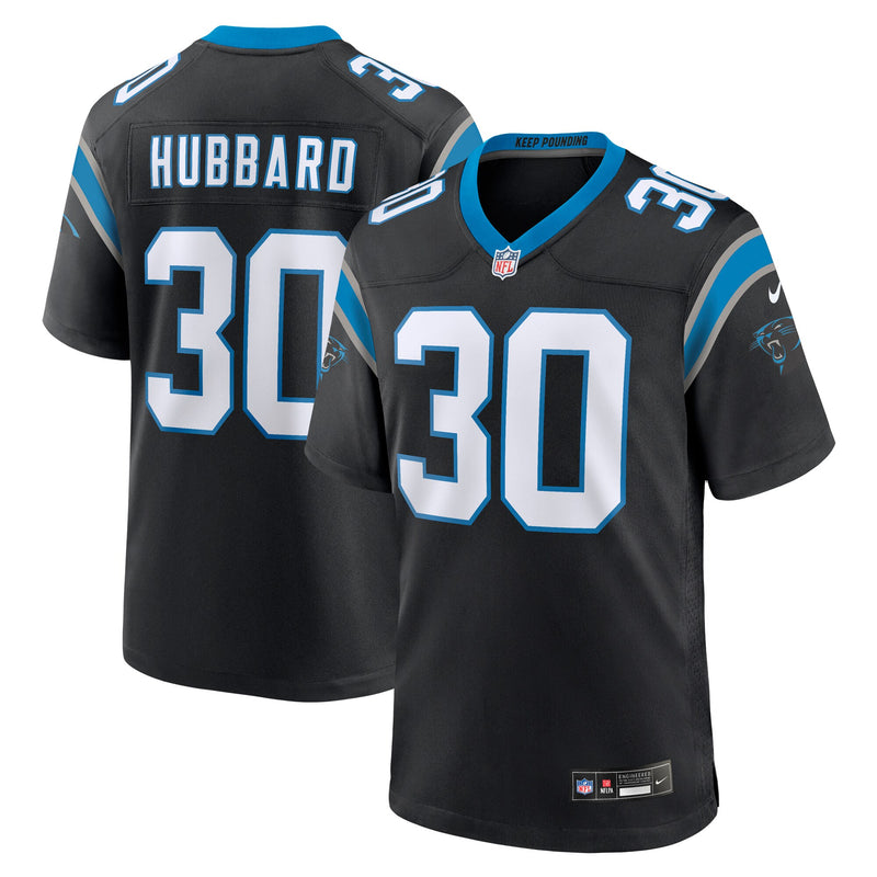 Carolina Panthers Chuba Hubbard Black jersey – view 1