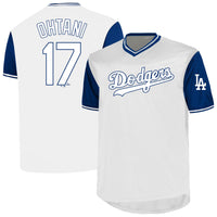 Los Angeles Dodgers Shohei Ohtani White jersey – view 2