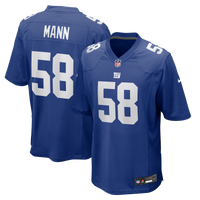 New York Giants Ben Mann Royal jersey – view 1