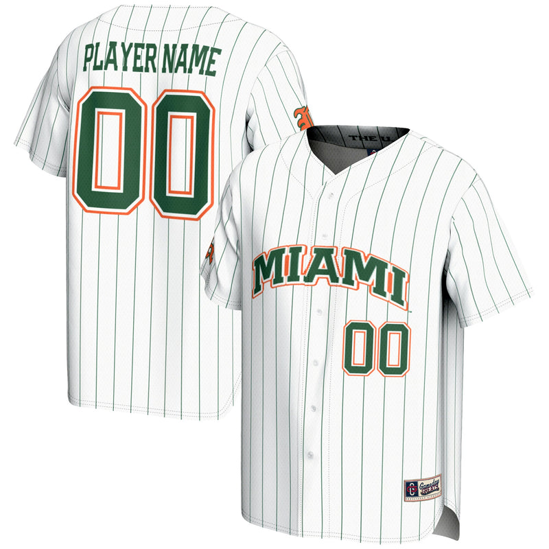 Miami Hurricanes GameDay Greats White jersey – view 1