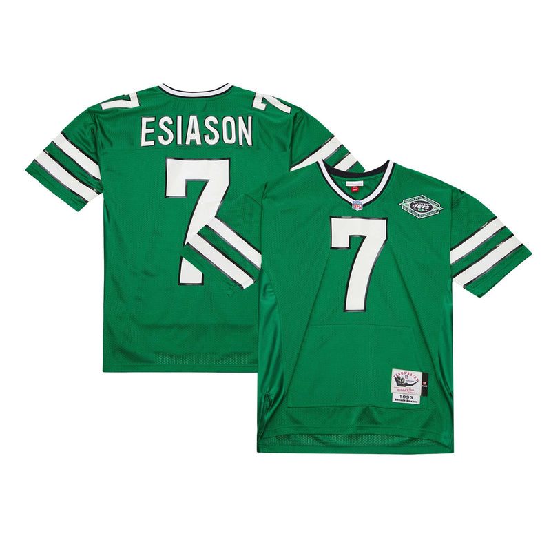 New York Jets Boomer Esiason Kelly Green jersey – view 1