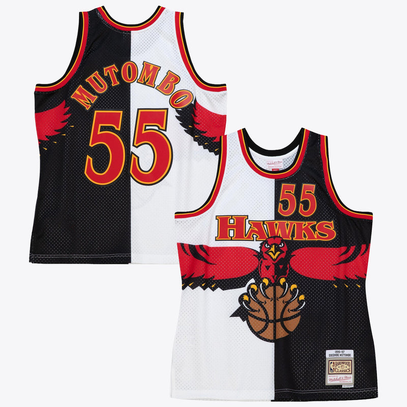 Atlanta Hawks Black/White jersey – view 1
