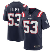 New England Patriots Christian Elliss Navy jersey – view 2