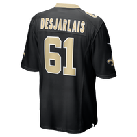 New Orleans Saints Drew Desjarlais Black jersey – view 3
