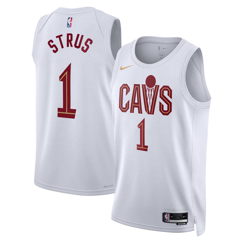 Cleveland Cavaliers Max Strus - White jersey – view 1