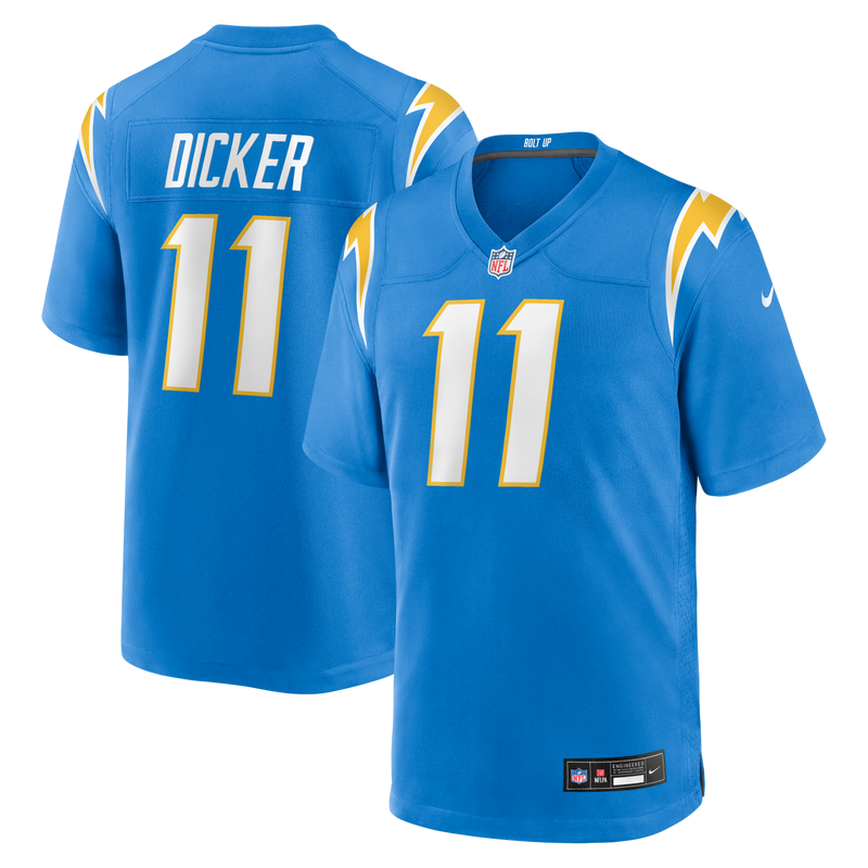 Los Angeles Chargers Cameron Dicker jersey – view 1