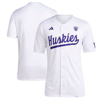 Washington Huskies adidas White jersey – view 2