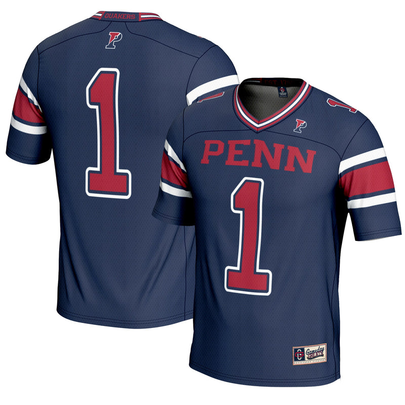 Pennsylvania Quakers Navy jersey – view 1