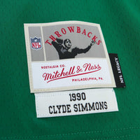 Philadelphia Eagles Clyde Simmons Kelly Green jersey – view 6