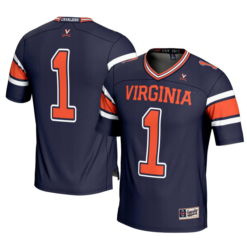 Virginia Cavaliers Navy jersey – view 1