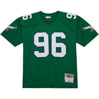 Philadelphia Eagles Clyde Simmons Kelly Green jersey – view 3