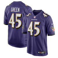Baltimore Ravens Mike Green Purple jersey – view 1