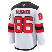 New Jersey Devils Jack Hughes White jersey – view 4
