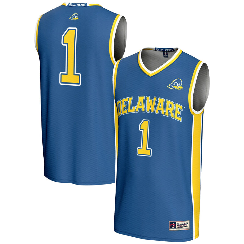 Delaware Fightin' Blue Hens Blue jersey – view 1