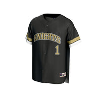 UCF Knights Collegiate Baseball Black jersey – view 3