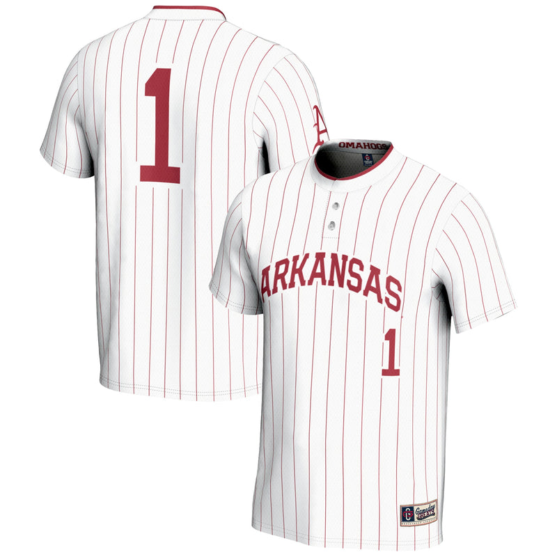 Arkansas Razorbacks White jersey – view 1