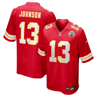 Kansas City Chiefs Nazeeh Johnson Red jersey – view 1