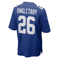 New York Giants Devin Singletary Royal jersey – view 4