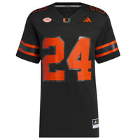 adidas Miami Hurricanes Black jersey – view 1