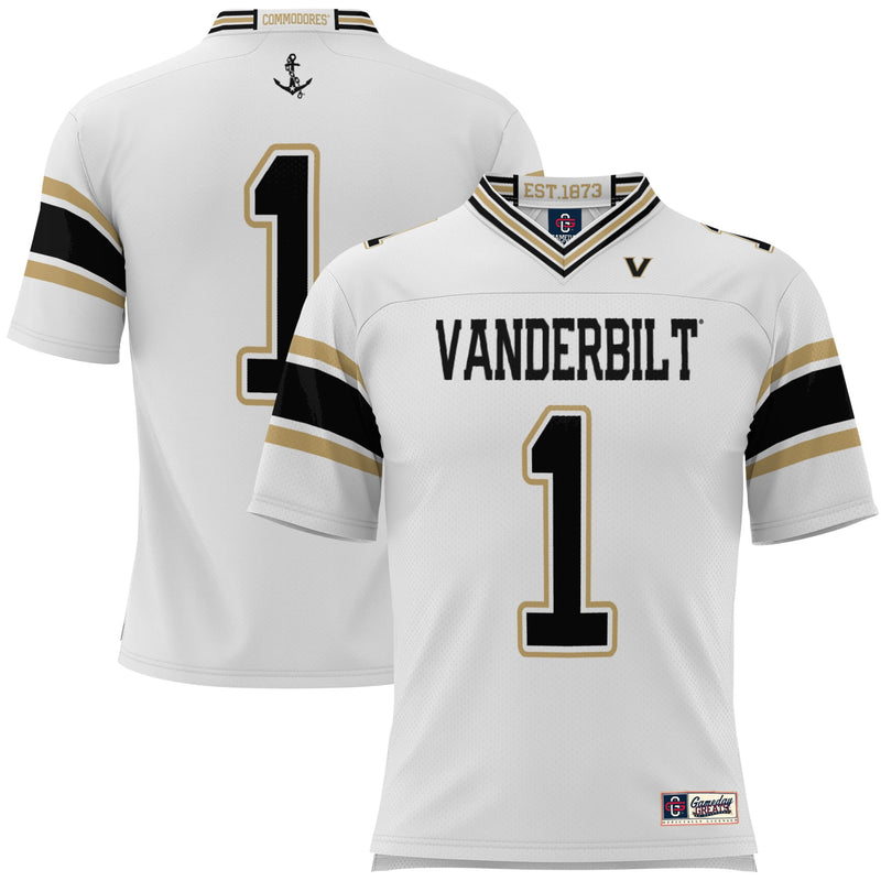Vanderbilt Commodores White jersey – view 1
