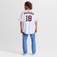 Houston Astros Daulton Varsho White jersey – view 4