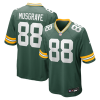 Green Bay Packers Luke Musgrave Green jersey – view 1