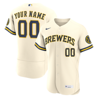 Milwaukee Brewers Cream jersey – view 1