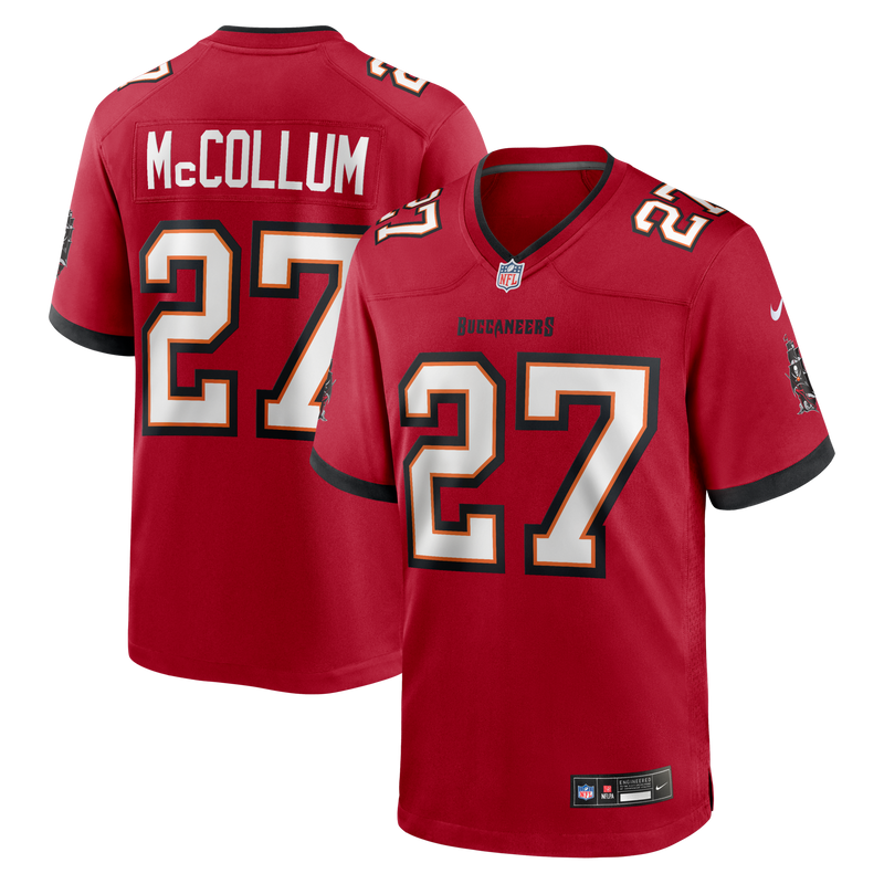 Tampa Bay Buccaneers Zyon McCollum Red jersey – view 1